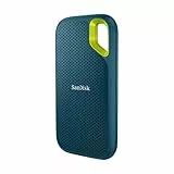 SANDISK Extreme Portable SSD 4TB (up to 1050 MB/s read, 1,000MB/s write, USB-C, NVMe Solid State Performance, IP65 rated for dust and water resistance, Updated Firmware) Monterey