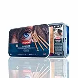 Derwent Lightfast Buntstifte, 100 Stück im Metalletui, 4 mm Runder Kern in Premium-Stärke, Cremige Textur, Ideal für Kunst, Zeichnen & Malen, Professionelle Qualität, 2306017