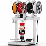 Anycubic Kobra X 3D Drucker Mehrfarbig, Verbesserte Auto Nivellierung für eine makellose erste Schicht, 600 mm/s Schnelles Drucken, 4 Farbdruck Max 19 Farben, 260 x 260 x 260 mm Druckgröße