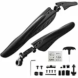 OUXI Fahrrad-Schutzblech-Set, Fahrrad-Schutzbleche, tragbar, verstellbar, für vorne und hinten, für MTB, Mountainbike, Rennrad, Mountainbike, 61 cm, 66 cm, 69,8 cm