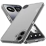 YESARMOR Transparent Hard Dünn Hülle Durchsichtig - für Nothing CMF Phone 1, Anti-Gelbung, Kristallklar, Clear Case, Stoßfest Schutzhülle, Kratzfestigkeit Handyhülle