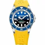 Bobroff Tabarca BF0003ba-BFSTA Diver Professionelle Automatikuhr für Herren, 1000 m, Blau, 44 mm, Heliumventil