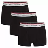 Reebok Mens C8266_M Boxer Shorts, Black, M