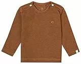 Noppies Baby Unisex Baby U Tee ls Rib Natal T-Shirt, Chipmunk Melange-N091, 62