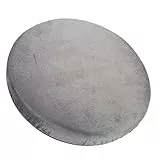 Yosoo Health Gear Rotierendes Auto-Drehsitzkissen, Rotierendes Stuhlpolster, 360-Grad-Kissen, Unterstützung für das Verdrehen der Scheibe Im älteren Auto, Grau, Komfort, rutschfest, rutschfest