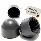 Yourkon - Sechskant Abdeckkappe, Anthrazit, Schutzkappe für Schrauben UV-beständig, wetterfest, umweltfreundlich, (10, M8)