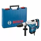 Bosch Professional Bohrhammer GBH 5-40 DCE (1.150 Watt, 8,8 J Schlagenergie, 1.500-3.050 min-1 Schlagzahl, im Handwerkerkoffer), Blau, Schwarz
