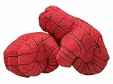 UrMsun Superhelden-Handschuhe für Kinder, Cosplay, Kostüme, Faust, große weiche Plüsch-Heldenfaust, Cosplay, Halloween, Rollenspiel, Geschenk für Geburtstag, Weihnachten für Jungen, Kinder