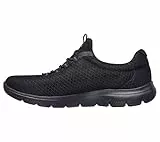 Skechers Damen 12980 Sneaker, Schwarz, 41 EU