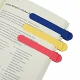Automatisches Lesezeichen, Lesezeichen Personalisiert, Automatic Bookmark, Silikon Bookmarks Kinder, Nistarce Süßes Intelligentes Bookmark für Frauen Männer Leseliebhaber 3-Pack