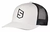 SABBOT Ryan Herren Cap, Basecap, Schirmmütze Sportcap, Schnelltrocknend, Atmungsaktiv, Verstellbar, Leichtgewicht, Ideal für Outdoor Sportarten (Weiß)
