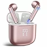 AI Übersetzer Kopfhörer, 3-in-1 Bluetooth 5.4 Sprachübersetzer mit 164 Sprachen, 6 Übersetzungsmodi Echtzeit Übersetzer Ohrhörer mit APP, ENC Rauschunterdrückung Kopfhörer für Lernen, Reisen, Business