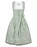 Stockerpoint Damen Dirndl Karoline I Größe 32-48 I Bequemes Trachtenkleid mit Schürze & liebevollen Details I Atmungsaktiv & pflegeleicht I Perfekt für Trachten & Festlichkeiten