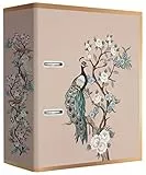 Interdruk DIN A4 75 mm Breit - Metallic Hochwertiges Design - Satin Gold Orient