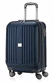 HAUPTSTADTKOFFER - X-Berg - Handgepäck Koffer Trolley Hartschalenkoffer, TSA, 55 cm, 42 Liter, Dunkelblau