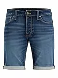 JACK & JONES Male Jeans-Shorts Plus Size Regular Fit Jeans-Shorts