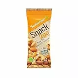 Seeberger Snack2go Nuss-Trio: Nuss-Kern-Mischung aus knackigen Mandeln, Erdnüssen und Cashewkernen - leckerer Begleiter in handlicher Größe - geröstet & gesalzen, vegan (12 x 50 g)