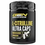 L-Citrullin Ultra Caps - 365 Kapseln - Hochdosiert mit 1100 mg je Kapsel - L-Citrullin DL-Malat 2:1 aus pflanzlicher Fermentation - Ohne unerwünschte Zusätze