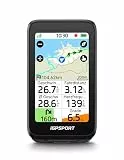 iGPSPORT BiNavi Air Fahrradcomputer Kabellos, GPS 3,0″ Touchscreen Karten Sprachnavigation Kletterfunktionen