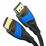 KabelDirekt – 8K & 4K HDMI Kabel – 3m – Entwickelt in Deutschland – Für jedes HDMI-Kabel Setup (10K, 8K@60Hz & 4K@120Hz, High Speed HDMI mit Ethernet, Blu-ray, PS5, Xbox Series, Switch)