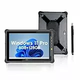 ONERugged Rugged Tablet M10J, 10,1 Zoll Windows 11 Pro Robustes Tablet, 8GB+128GB, Intel N5100, IP65 Wasserdicht, 5000mAh, 4G LTE GPS Industrieller Outdoor-PC Für Bauarbeiten