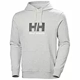 Helly Hansen Herren HH Logo Hoodie, Grau Melange 2.0, XL
