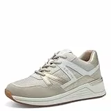 s.Oliver Damen Sneaker flach Sportlich Wedges, Beige (Beige Comb), 39 EU
