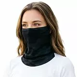 Eisdespie Halstücher für Herren, kühlend, atmungsaktiv, Sonnenschutz, für Herren, Sommer, Motorrad, Arbeit, Angeln, Skifahren, Wandern, Outdoor, Bauarbeiten, Mähen, Radfahren, Reiten, Sport, Schwarz