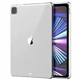 BAMCOO Schutzhülle für 12,9 Zoll iPad Pro, kompatibel mit 12,9 Zoll iPad Pro Hülle (2022–2020 6. / 5. / 4. Generation), klassisch, transparent, stoßfest, TPU-Gel-Silikon, schlank und tragbar