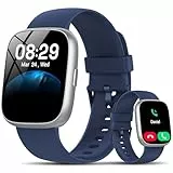 Cillso Smartwatch Damen Herren, 1.83' Fitness Tracker mit Alexa/Bluetooth Anrufen, 120+Sportmodi Fitnessuhr mit Herzfrequenz/Schlafmonitor/Schrittzähler
