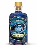 ginsome. Glitzer Gin | Fruchtig im Geschmack | Hochwertiger Blauer Gin aus Deutschland | 42% Vol. (1 x 0.5 l)