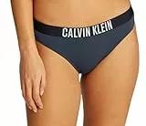 Calvin Klein Damen Bikinihose Bikini Slip, Blau (India Ink), M