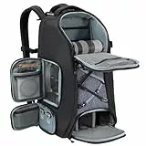 K&F CONCEPT Fotorucksack Groß Kamerarucksack 30L Wasserdicht Camera Backpack mit Regenschutz für DSLR SLR Spiegelreflexkameras Stative 16 Zoll Laptop