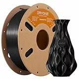 ERYONE PLA Filament 1.75 mm, 3D Drucker Filament PLA, Maßgenauigkeit +/- 0,03 mm 1 kg/Spule, Schwarz
