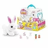 Pets Alive Mama Bunny Surprise von ZURU, realistischer, elektronischer Plüschhasen-Roboter, Überraschungsspielzeug für Kinder.