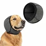 ZYLOUY Ohrenschutz Hund L, Gehörschutz für Hunde, Schalldämmender Ohrenschutz Gegen Föhn-Geräusche, Weiches und Atmungsaktives Material, Einfache Passform Für Große Hunde