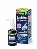 Kneipp Baldrian Gute Nacht Spray - mit Cannabis Sativa Öl - Orangen-Geschmack - 30ml