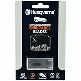 Husqvarna Automower® Endurance Messer – 6er-Pack Kohlenstoffstahl, 4-Kanten-Design für längere Lebensdauer und schärfere Schnitte