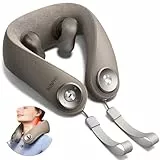 RENPHO Nackenmassagegerät mit Wärme, Geschenke für Frauen, kabelloses Elektrisches Nackenmassagegerät, 6D Tiefenmassage Shiatsu Nackenmassagegerät, Tragbares Nackenmassagegerät für unterwegs