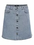 NOISY MAY NMRONNIE NW A Shape Skirt VI375LB NOOS Frauen Kurzer Rock blau S