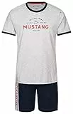 MUSTANG Short Set Schlafanzug Nachtwäsche Pyjama Oeko-TEX Standard 100 für Männer