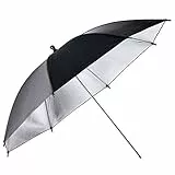 GODOX UB-002-84 cm Studioschirm Schwarz/Silber