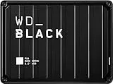 WD_BLACK P10 Game Drive 5 TB externe Festplatte (mobile und robuste High-Perfomance-Festplatte, für Konsole und PC, bis zu 125 Spiele speichern) Schwarz