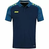 JAKO Herren Poloshirt Performance, Marine/Jako-Blau, L