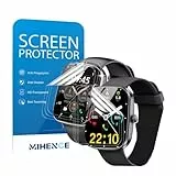 MIHENCE Schutzfolie Kompatibel für WeurGhy/Kuizil 1,91'' Smartwatch T70, TPU HD Displayschutzfolie für T70 1,91'' Smartwatch [ 6 Stück ]