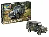 Revell Modellbausatz LKW GL Leicht Wolf I Maßstab 1:35 I Detailgetreue Nachbildung mit vielseitigen Darstellungsmöglichkeiten I Abziehbilder für Verschiedene Einsatzszenarien