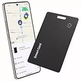 Reyke Slim Wallet Tracker Karte für Android – ultradünner Bluetooth Smart Tag, kabellos wiederaufladbar, IP68 wasserdicht für Geldbörse und Gepäck