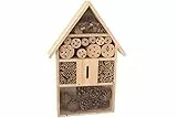 Eifa XXL 50 cm Insektenhotel Natur/Nistkasten Insektenhaus aus Holz für Bienen, Schmetterlinge, Käfer & andere Tiere