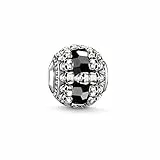 THOMAS SABO Unisex Bead Totenkopf Karma Beads 925 Sterling Silber K0241-698-11