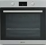 Bauknecht BAR2 KN5V2 IN Backofen Elektro/Einbau, 55.50 cm, Multi 5 Umluftbackofen mit 5 Funktionen, Classic Cook Elektronik-Uhr, Edelstahloptik